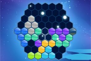Puzzle de blocs hexagonaux