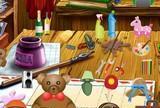 Hidden objects messy house