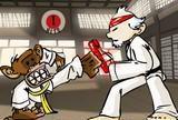 Karate maymun