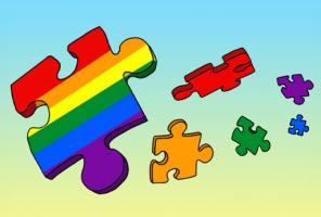 Puzzle LGBT - Znajdź LGBT