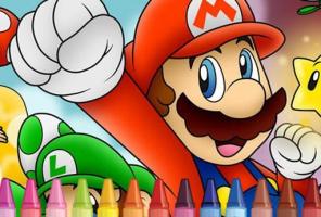 Mario färgläggning