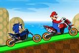 Mario vs sonic racing