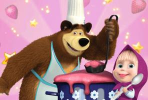 Masha e Bear Cooking Dash