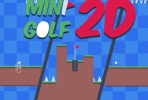 Mini golfas 2D
