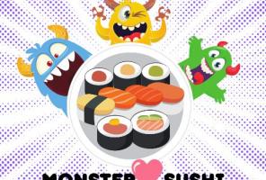 Monster X-sushi
