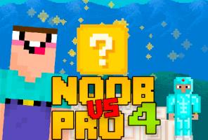 „Noob Vs Pro 4 Lucky Block“.