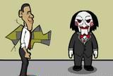 Obama pigsaw revenge