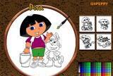 Dora kleurplaten Online
