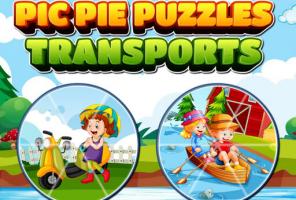 Pic Pie Puzzles Transportes