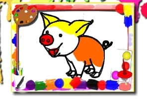Pigs Coloring Book