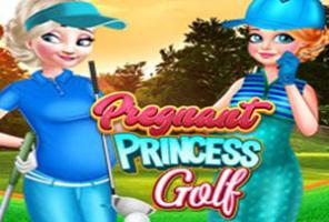 Беременная принцесса в гольфах