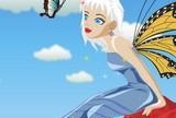 Pretty butterfly fairy
