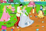 Princess Cinderella bröllop Cl