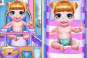 Prinzessin Neugeborene Zwillinge Baby C.