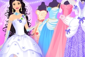Xogo de vestir a voda da princesa