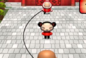 Pucca jumping rope