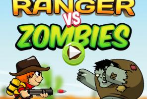 Ranger bojuje so zombie