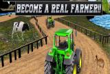 Skutočný traktorový poľnohospodársky simulátor
