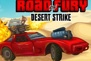 Grève du désert sur la route de la fureur