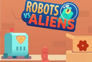 Robots vs extraterrestres