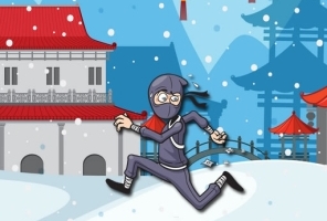 Ninja in corsa