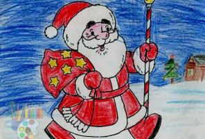 Santa Claus färgläggning