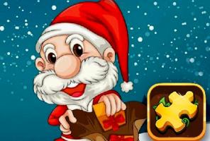 Santa Claus čas puzzle
