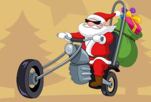 Santa Driver Malbuch