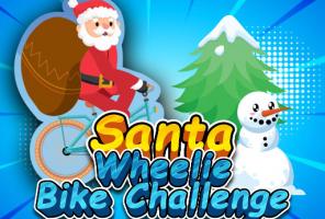 Santa Wheelie Bisiklet Yarışması