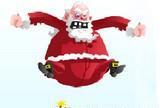 Santa sleigh bomber