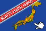 Hărți Scatty Japonia