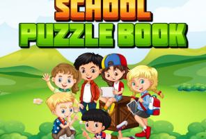 Libro di puzzle scolastici