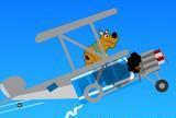 Scooby viagem de avião doo