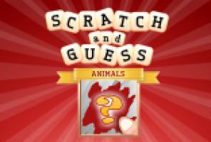 Zvieratá typu Scratch & Guess