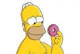 Simpsons dozijn donuts pong