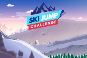 Skisprung-Herausforderung