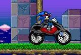 Sonic ninja motobike