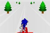 Sonic snowboarding 3d