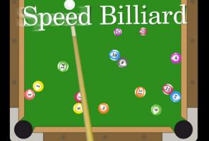 Geschwindigkeits-Billard