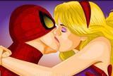 Spider man kiss