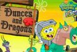 Spongebob dunces and dragons