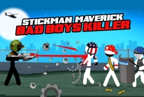 Stickman Maverick: Podli fantje k