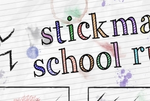 Stickman-Schullauf