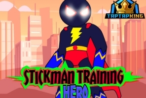 Herói de treinamento Stickman