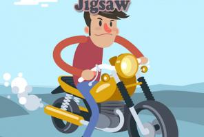 Jigsaw pentru biciclete de curse super rapide