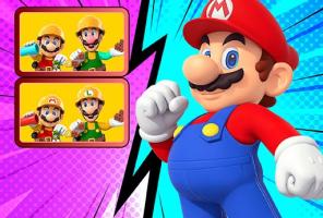 Super Mario skirtumų galvosūkis