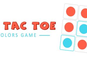 Tic Tac Toe színek játék