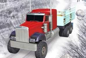 Symulator ciężarówki w terenie