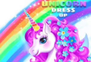 Unicorn Dress Up – Mergaičių žaidimai