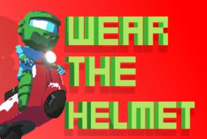 Tragen Sie den Helm